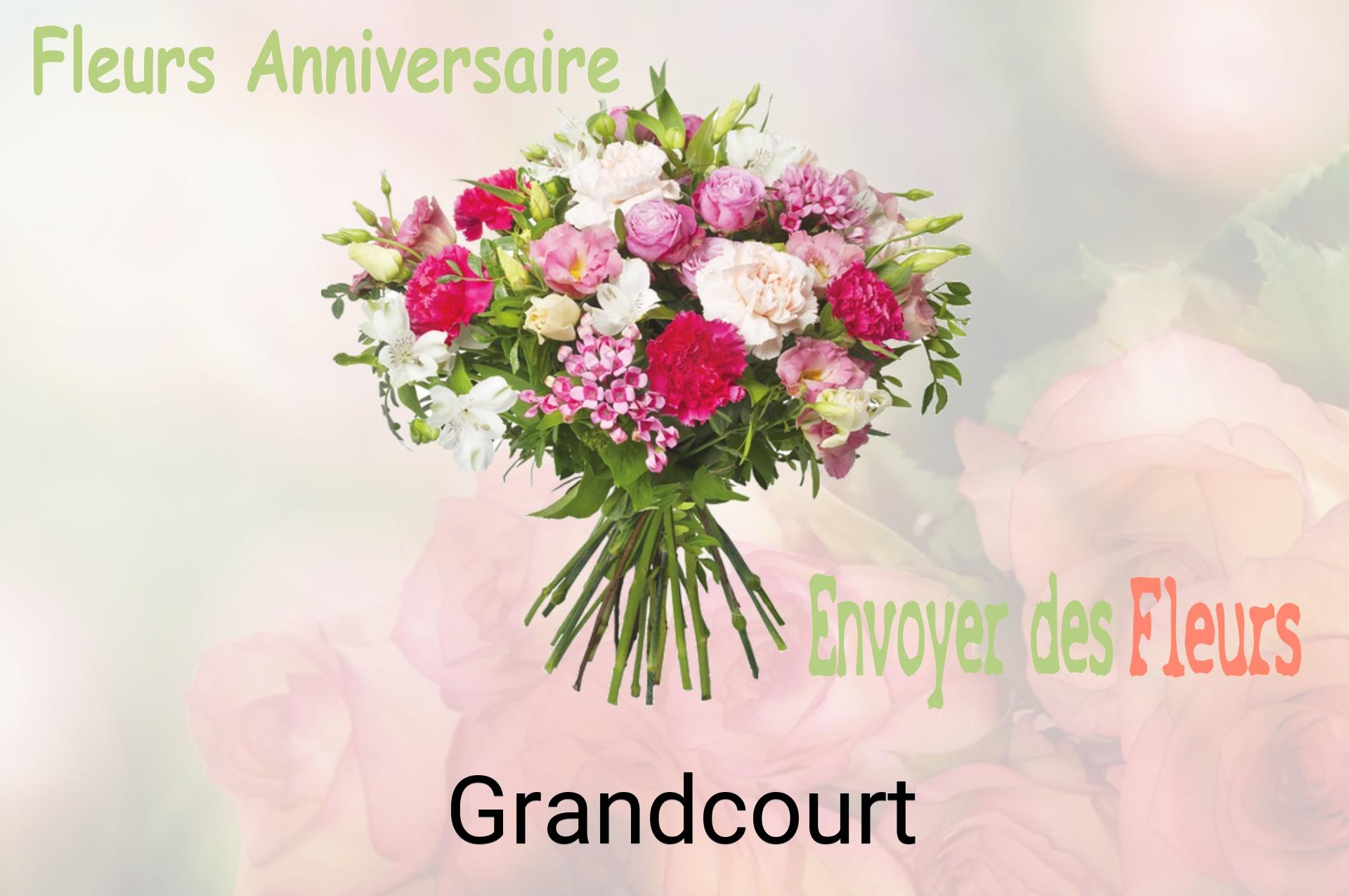 Bouquet de fleurs d’anniversaire livré à Grandcourt